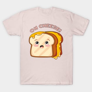 Cute Grilled Cheese - OH CHEESE T-Shirt